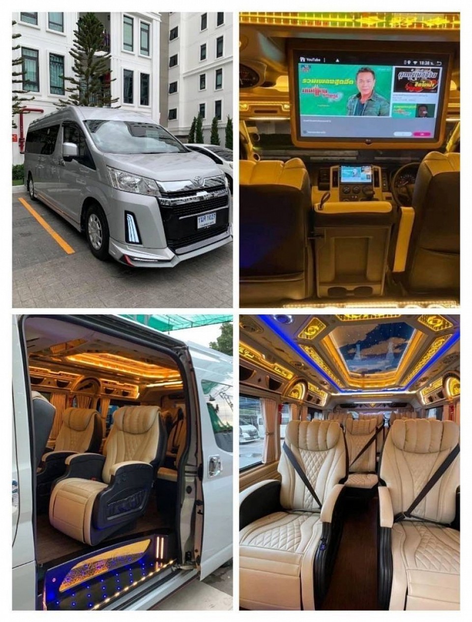 Van service in Bangkok, the newest VIP van, daily, monthly or hourly rental, we are happy to serve you. If you need a car urgently, we have it for you. You will have to wait no more than 20 minutes. We have more than 500 cars to serve customers in every province and area. If you want to book a car, please contact us at +66815792074 Mr.D.