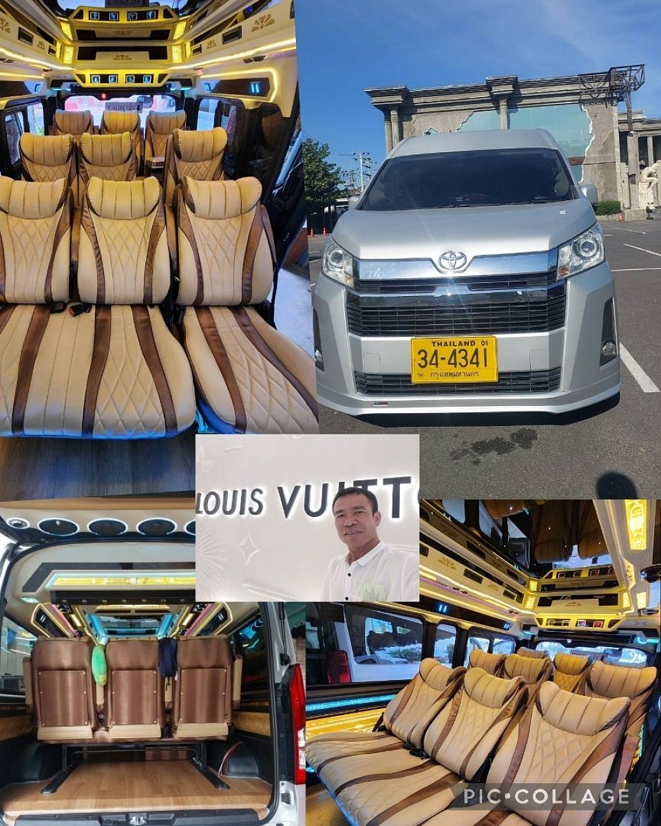 VIP van rental service with driver